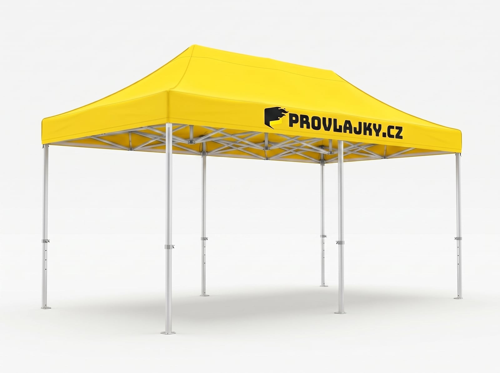 Nůžkový stan HEX 3×6 m